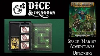 Dice and Dragons - Space Marine Adventures: Labyrinth of the Necrons Unboxing