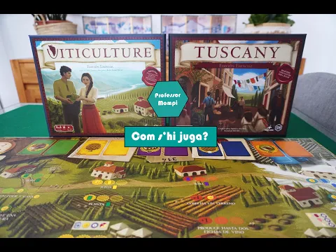 Viticulture + Tuscany - Joc de taula - Tutorial