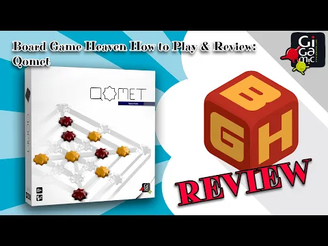 Board Game Heaven How To Play & Review 274: Qomet (Qigamic) - A Quick & Clever Abstract Game