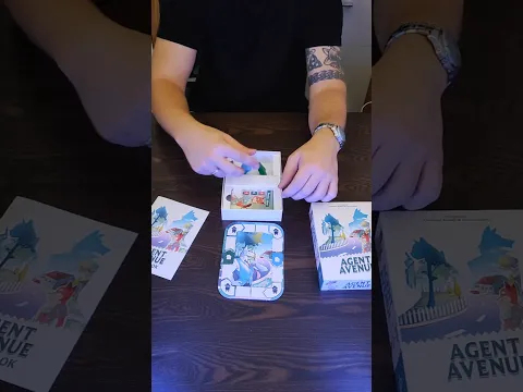 Agent Avenue #boardgame #unboxing