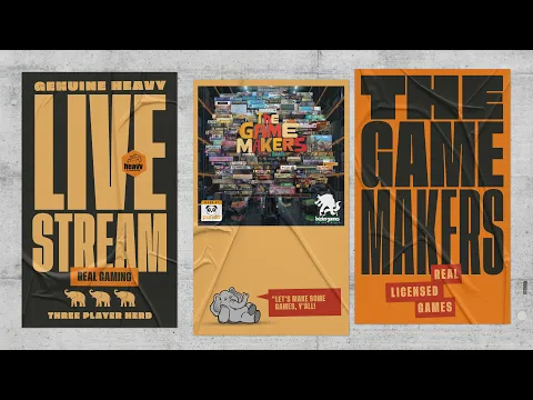 The Game Makers - 3p Teaching & Play-through by Heavy Cardboard