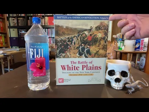 Unboxing Battle of White Plains from GMT Games