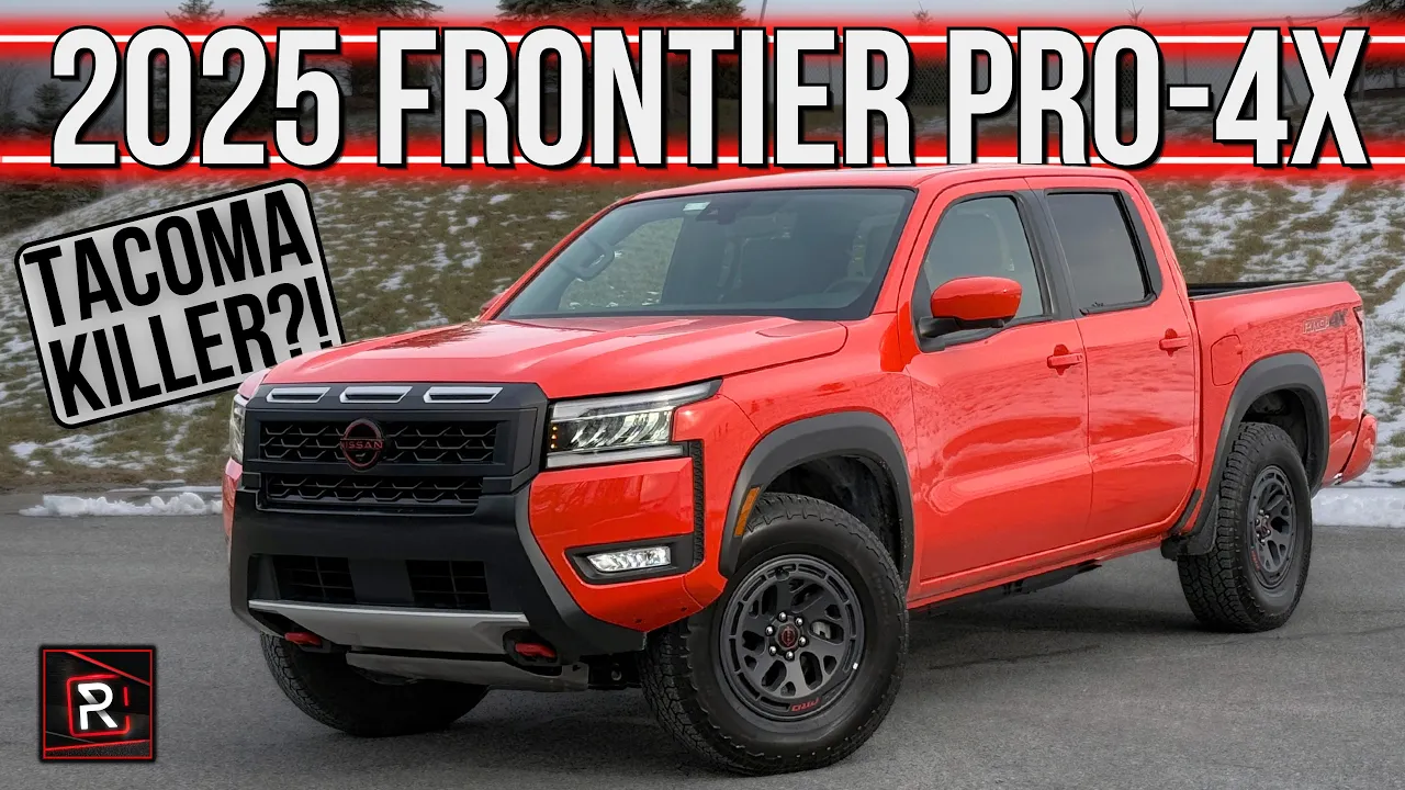 The 2025 Nissan Frontier PRO-4X Is A Traditional Truck When You Need To Do "Truck" Things