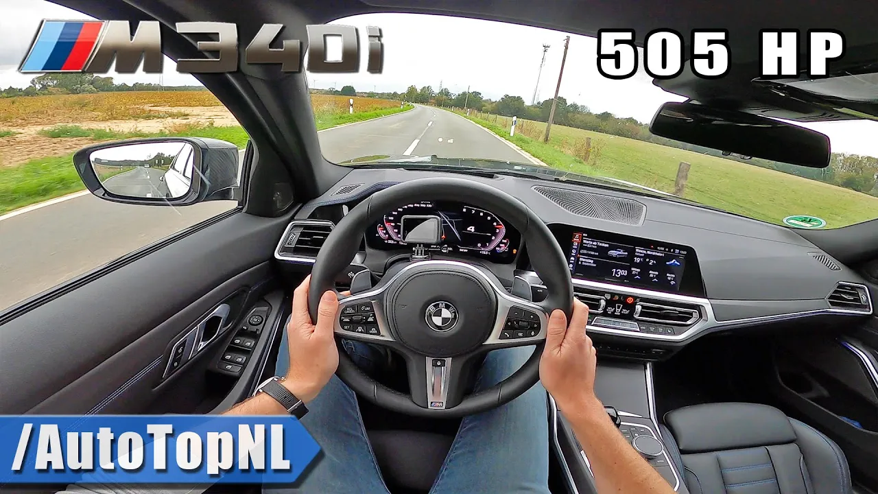 BMW M340i 505HP Aulitzky POV Test Drive by AutoTopNL