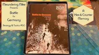 Hex & Counter Memories: Battle For Germany S&T #50