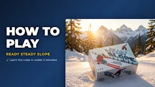 Learn how to play Ready Steady Slope — the strategic card game that takes you to the mountains!