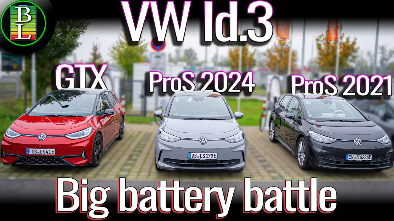 VW Id.3 Battle - GTX versus ProS