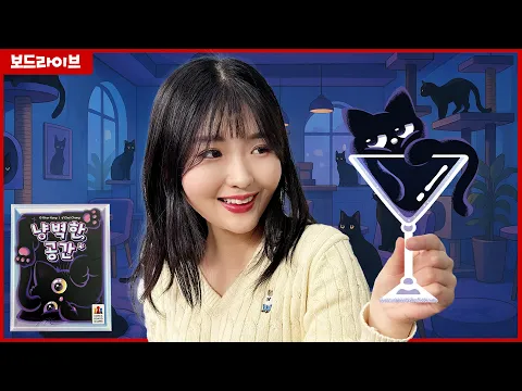 여기에 어떻게 들어가는 고양? 냥벽한 공간 보드게임 플레이