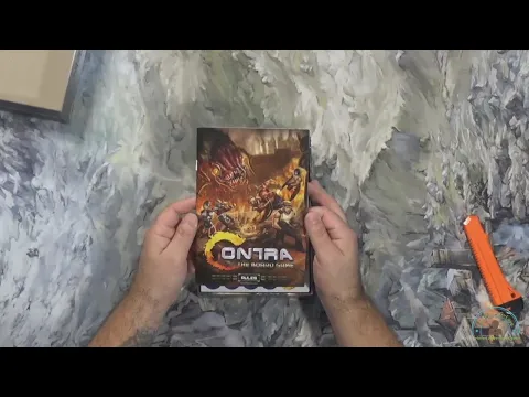 Unboxing Contra the Board Game by Kess Enterprises