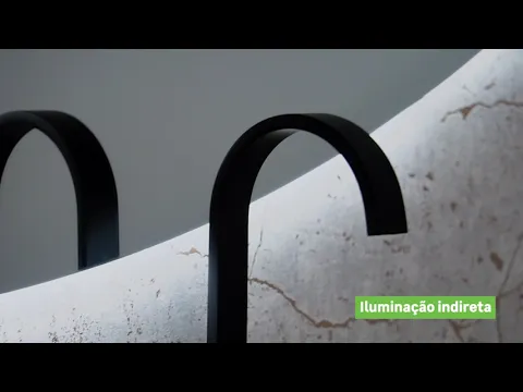 Espelho para Banheiro com Led Round Redondo 60x60x3cm VB Cristais