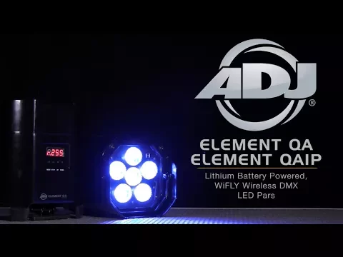 Product video thumbnail for ADJ American DJ Element QA IP Wireless Wash Light 6-Pack with PC6 Case