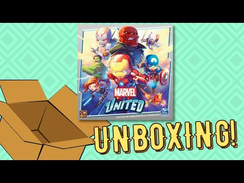 Marvel United - Unboxing!