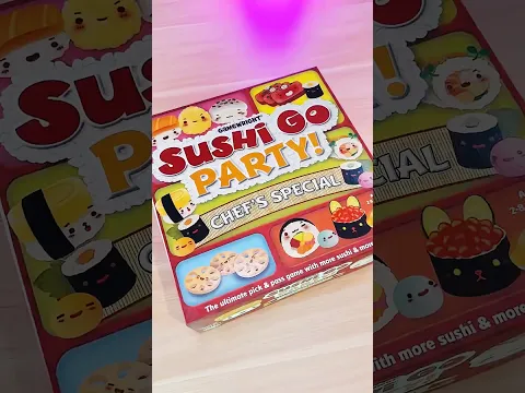 Sushi Go Party Chef's Special Preview (Board Games Direct 2026)