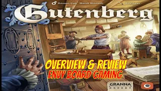Gutenberg Board Game Overview & Review