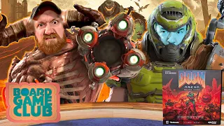 Let's Play DOOM: ARENA Board Game | Board Game Club | AD