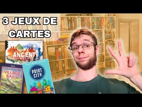 3 jeux de CARTES à DÉCOUVRIR !