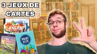 3 jeux de CARTES à DÉCOUVRIR !