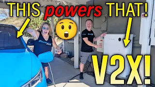 Our Mustang Mach-E Powers an ENTIRE House! Bidirectional Charging from Sigenergy (V2X)