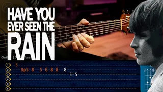 Have You Ever Seen The Rain - Creedence Clearwater Revival Guitar TAB +  CHORDS  Christianvib