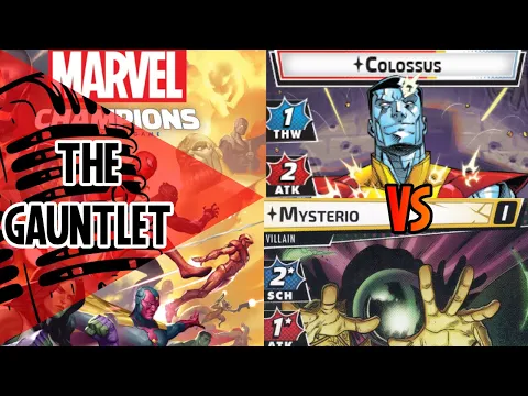 Marvel Champions Gauntlet | Colossus | Mysterio | Episode 14