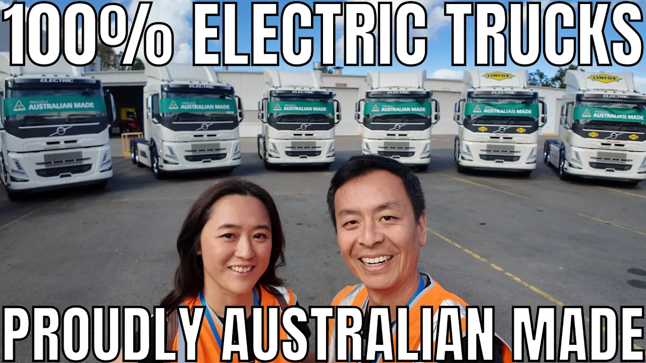 First Australian-Made 100% Electric Truck Rolls off Production Line