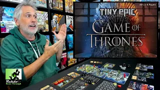 Tiny Epic Game of Thrones | Rahdo's Prototype Thoughts