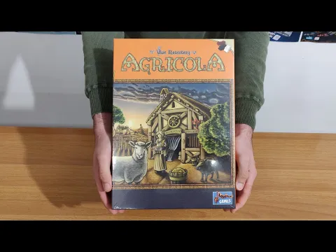 Unboxing del gioco da tavolo Agricola