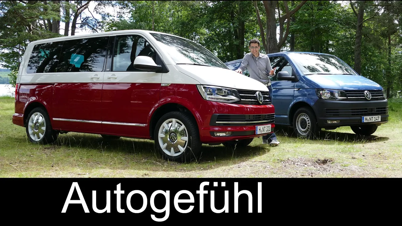 All-new Volkswagen VW Transporter Multivan T6 FULL REVIEW test driven 2016 passenger & commercial