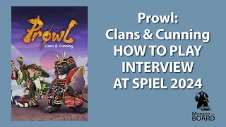 Prowl how to play interview at Spiel 2024