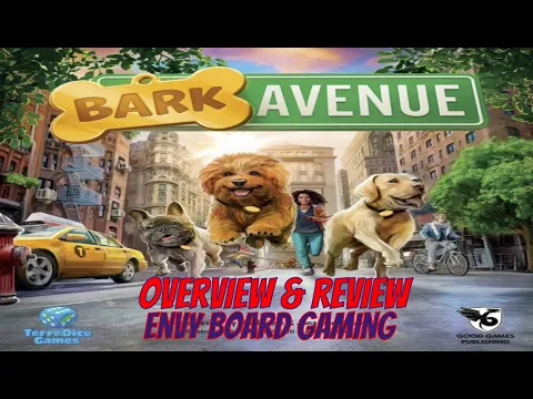 Bark Avenue Board Game Overview & Review