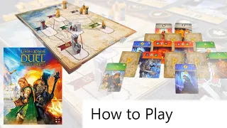 The Lord of the Rings: Duel for Middle-Earth - Board Game Rules - how to play