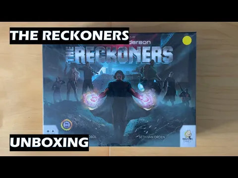 Unboxing The Reckoners board game