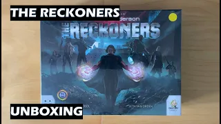 Unboxing The Reckoners board game