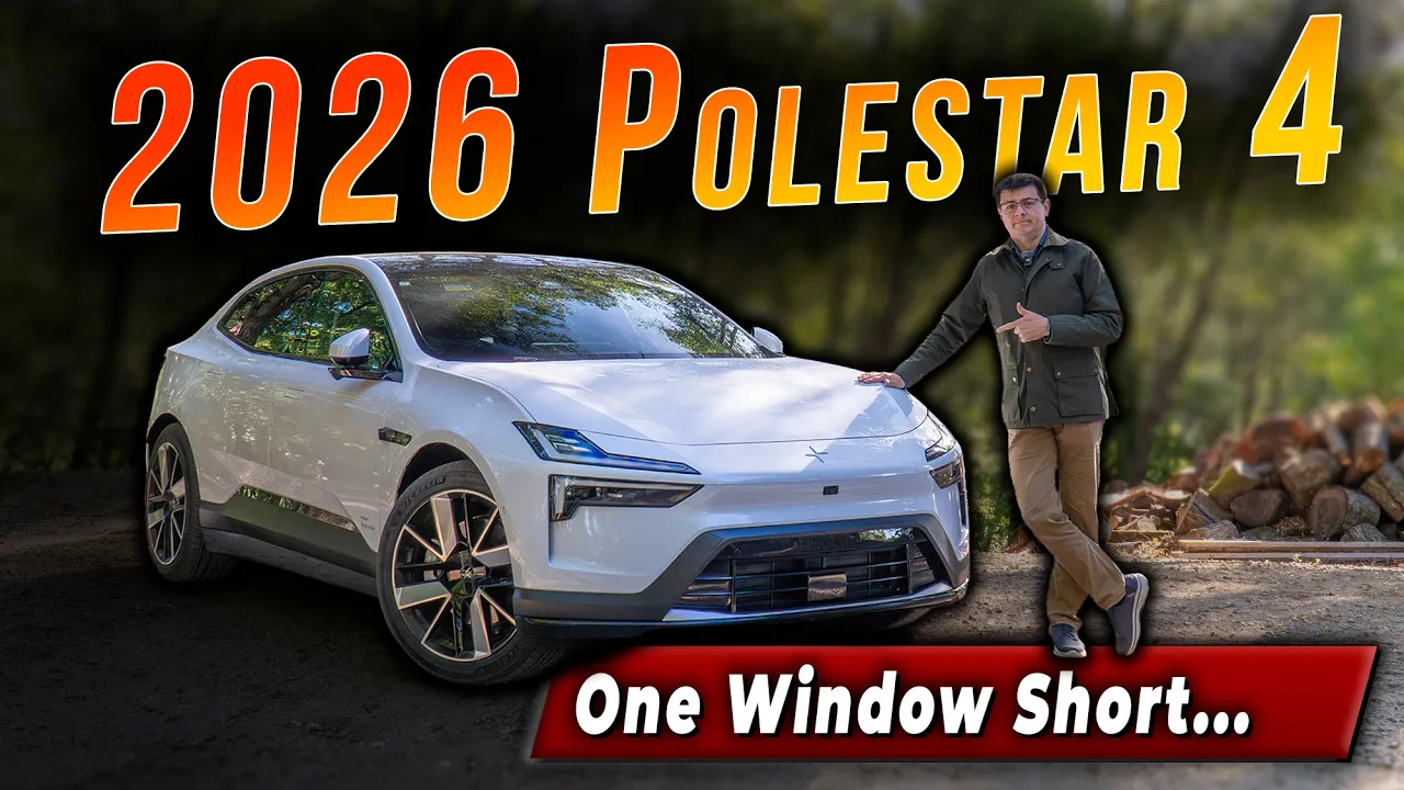 2026 Polestar 4 Review - Windowless Without A Cause