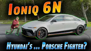 2026 Hyundai Ioniq 6 N | Hyundai's 641 HP Performance Sedan Channels Their Inner... Porsche?
