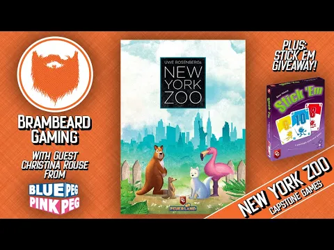 New York Zoo Playthrough - Brambeard Gaming w/ Christina Rouse