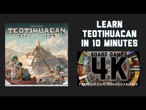 Learn Teotihuacan: City of Gods Board Game in 10 Minutes