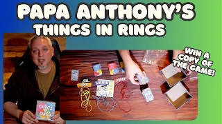 Papa Anthony's Used Game Emporium | Things in Rings, a clever and chaotic party game!