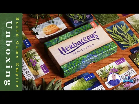 Herbaceous Pocket Edition Unboxing - Pencil First Games