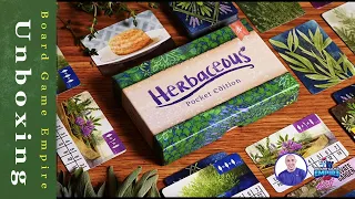 Herbaceous Pocket Edition Unboxing - Pencil First Games