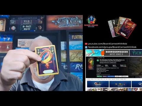 LotR Trick TG Review/Overview --> Board Games with Rob