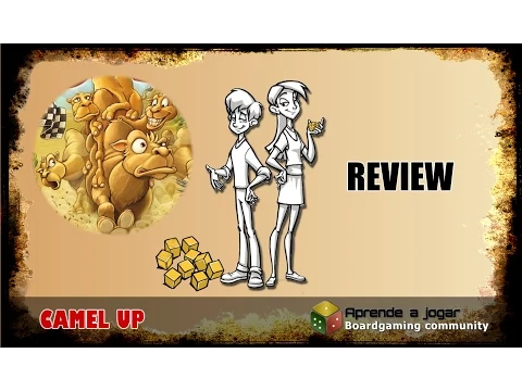 Camel Up - Review/Tutorial em português
