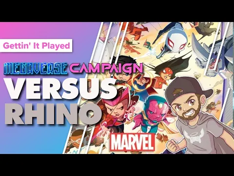 Marvel United Megaverse Campaign vs. Rhino | Game #7 Spider-Verse