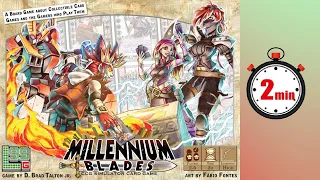 Millennium Blades in 2 Minutes!