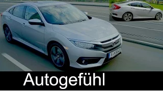 All-new Honda Civic Sedan / Limousine Preview Exterior 2018 - Autogefühl