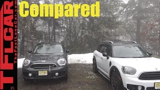 2017 Mini Cooper Countryman  vs Cooper S Countryman Mashup Review