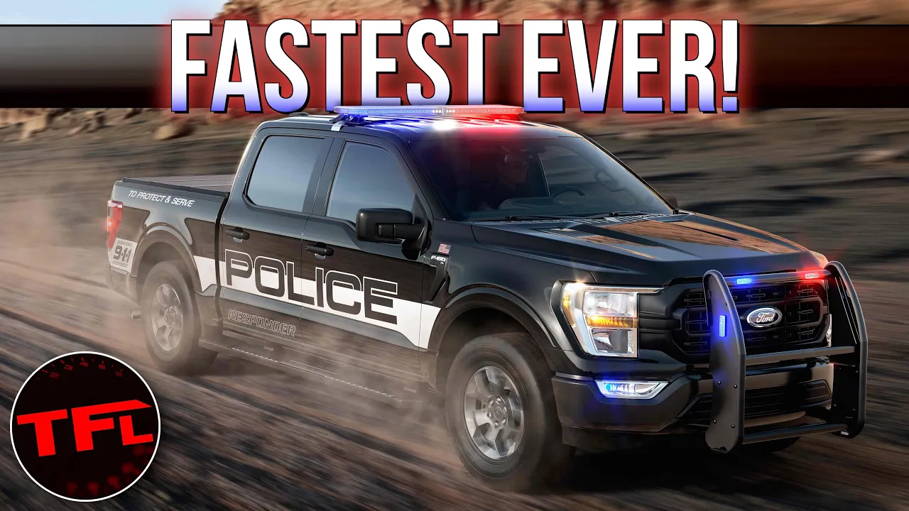 The New Ford F-150 Police Responder Is a Crazy Fast Pick-Up: Here’s The Triple Digit Top Speed Spec!