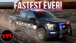 The New Ford F-150 Police Responder Is a Crazy Fast Pick-Up: Here’s The Triple Digit Top Speed Spec!