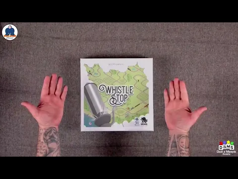 UNBOXING WHISTLE STOP - Board Game - #indabox
