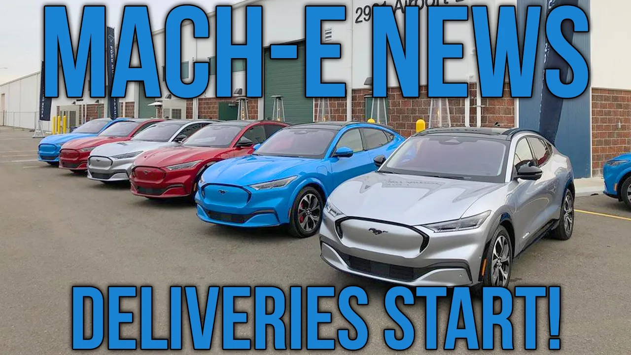 Mustang Mach-E News (GT 0-60 times, EPA Range,  press reviews)
